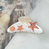 Y2K Claw Shell Starfish Hair Claw