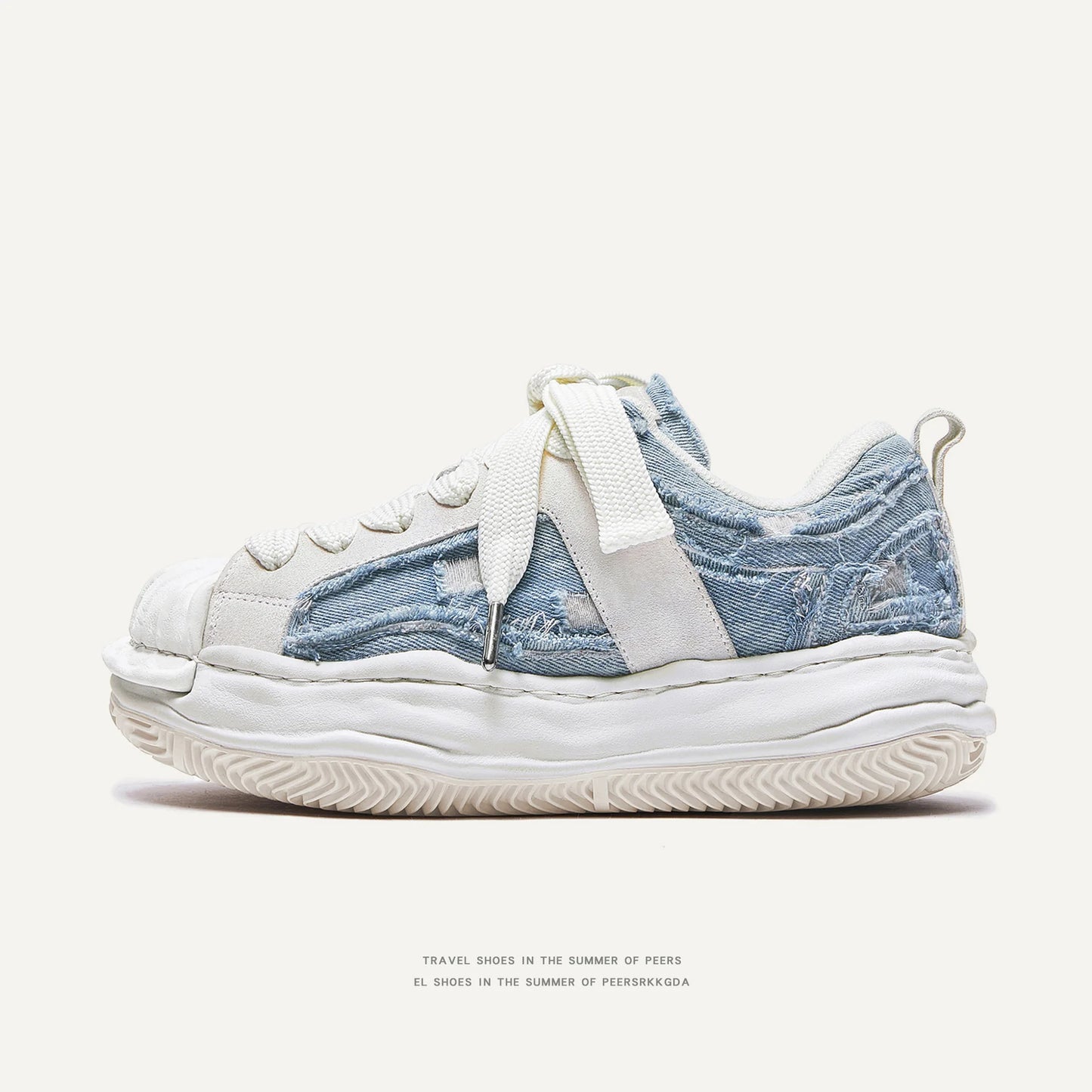 Retro Destroyer School Sneakers for Couples