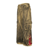 Tie Dye American Style Cargo Pants