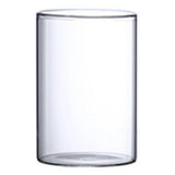 Vintage Minimalist Glass Vase Cylinder Flower
