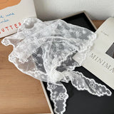 Women's Transparent Triangular Bandana