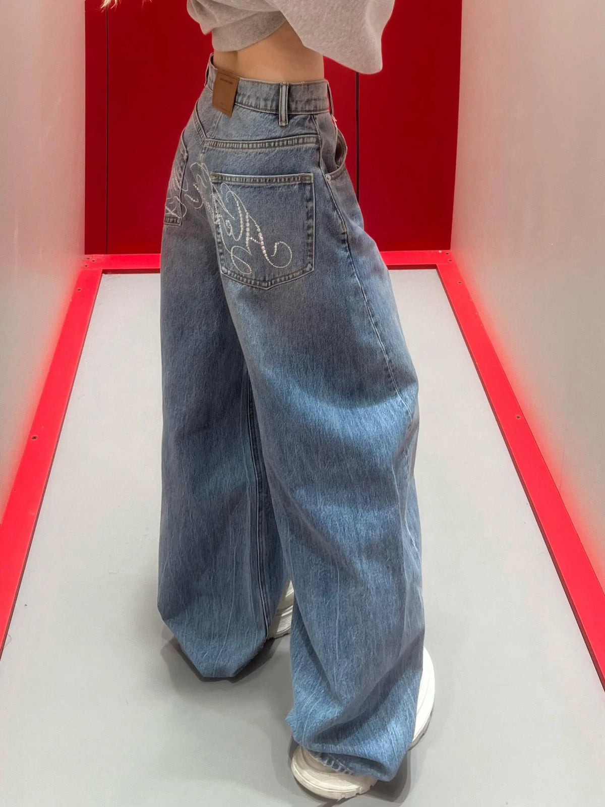 Y2K Vintage High-waisted Jeans