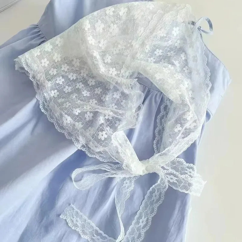 Pañuelo de mujer con margaritas retro veraniegas