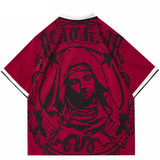 Virgin Mary Graphic Vintage T-Shirt