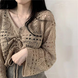Soft Hallowed Out Sweater