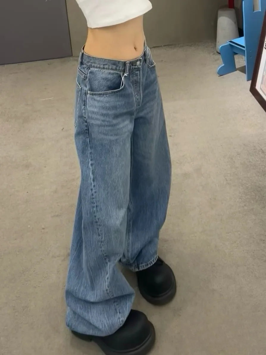 Y2K Vintage High-waisted Jeans
