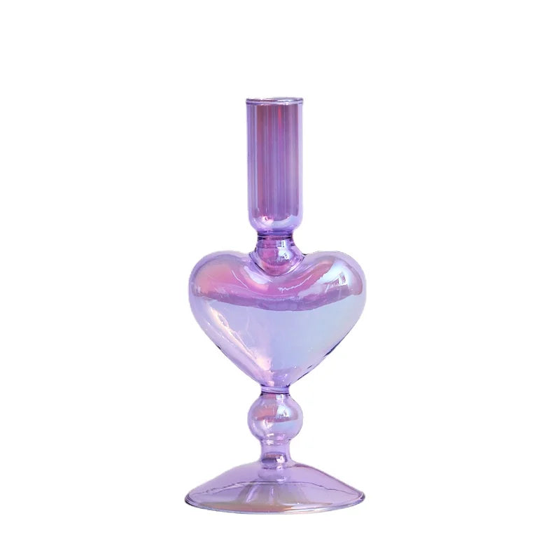 Purple Glass Vases
