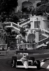 Vintage Cool F1 Monaco Car Posters