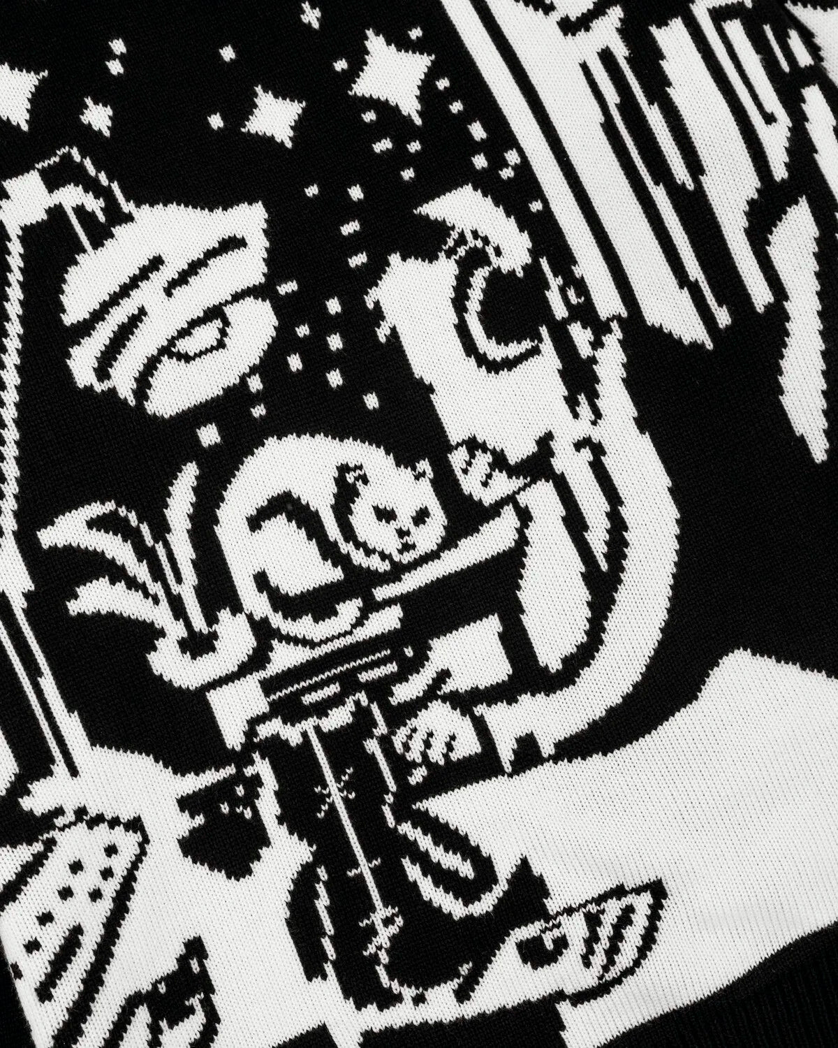 Y2K Cartoon Print Sweater