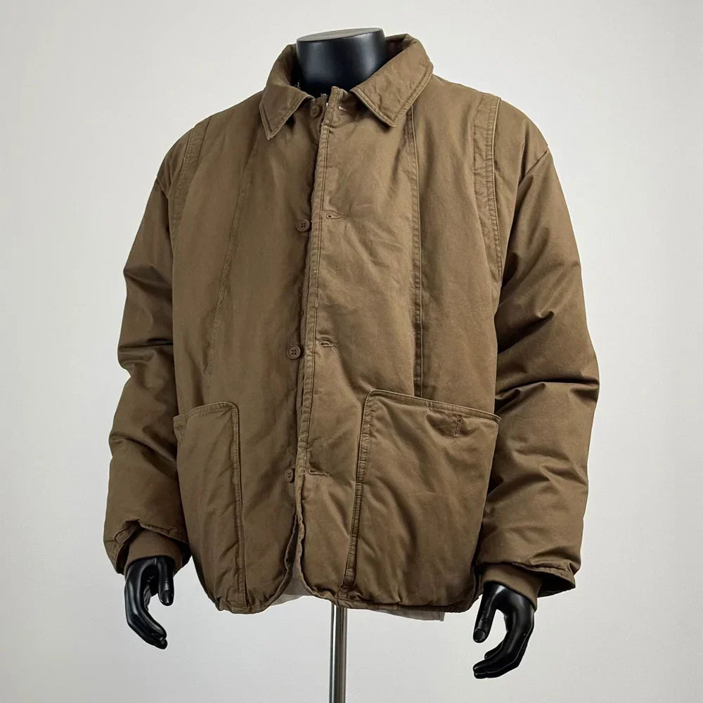 Koreanische Retro Vintage Steppjacke