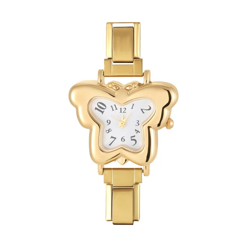 Italian Stainless Butterfly Watch