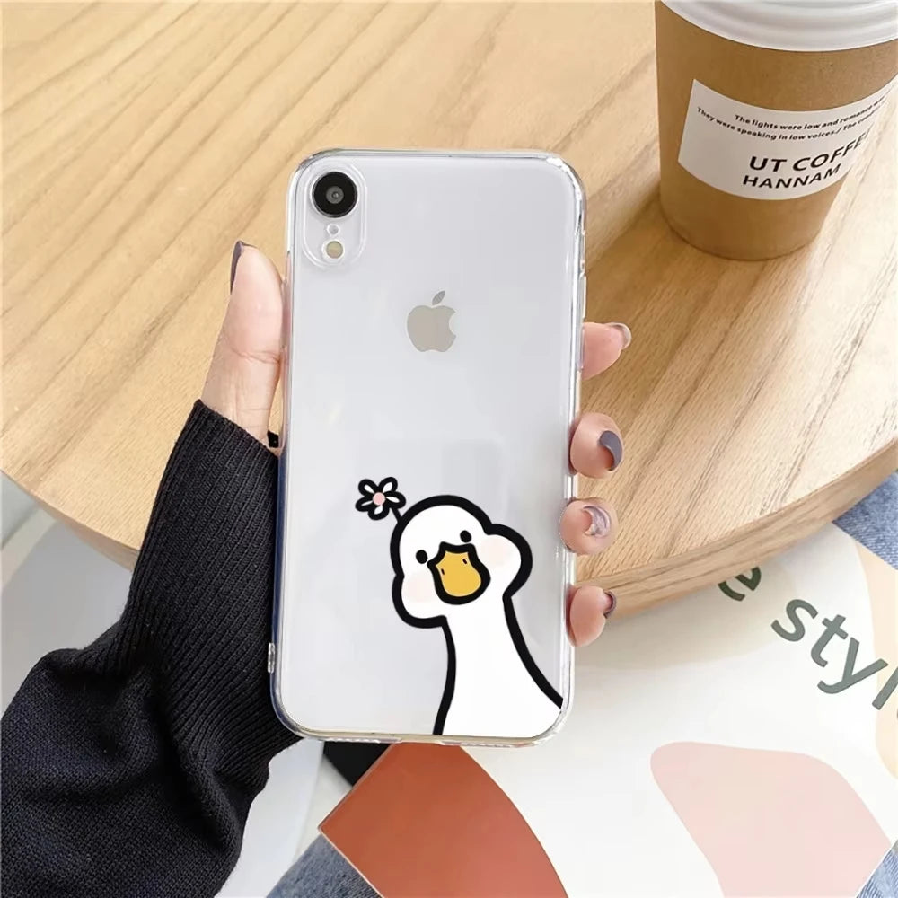 Funny Duck iPhone Case