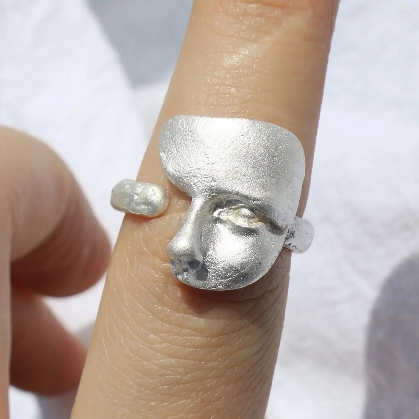 Mystical Open Face Masked Rings