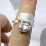 Mystical Open Face Masked Rings