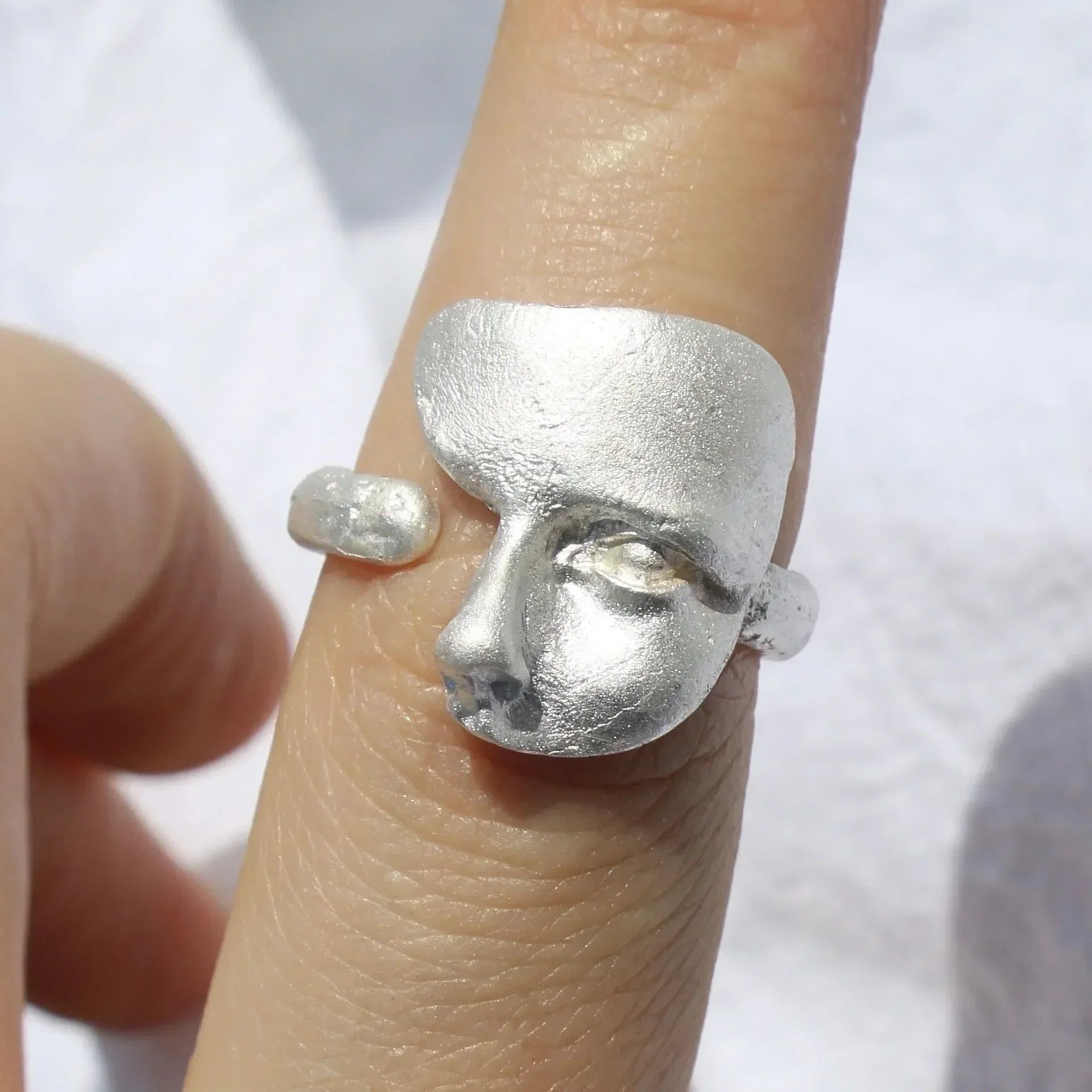 Mystical Open Face Masked Rings