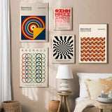 Modernist Geometric Canvas Poster