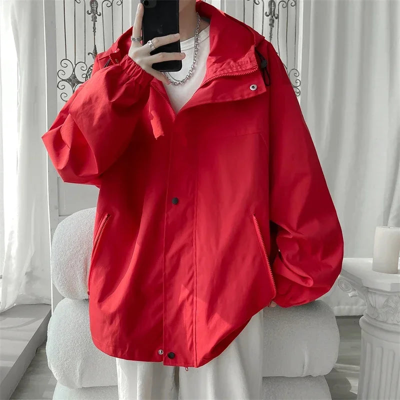 Y2K Windbreaker Jacket