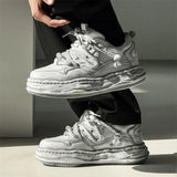Y2K Dirty Punk Skater Sneakers