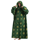 Animal Printed Hooded Blanket