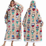 Cartoon Tragbare Homewear Pyjama-Decke