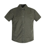 Casual Retro Washed Distressed Shirt