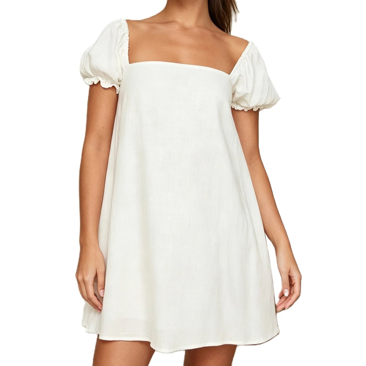 Coquette Core Tie Back Mini Dress