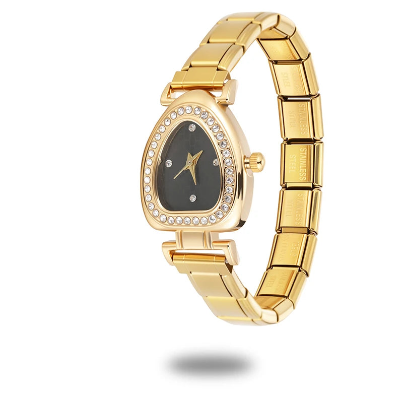 Italian Stainless Butterfly Watch