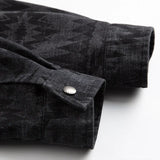 Camisa Jacquard Lavada Vintage
