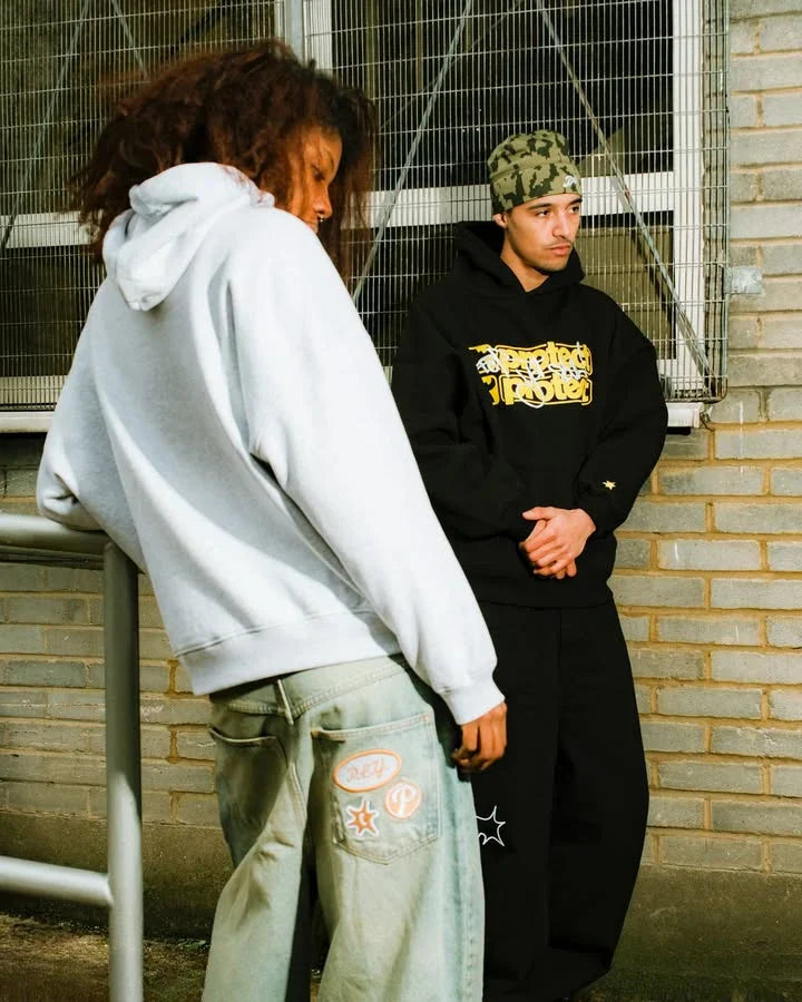 Embroidered Y2K Baggy Jeans