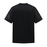 Y2K Distressed Print Short Sleeve T-Shirt
