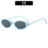Y2K Retro Oval Sunglasses