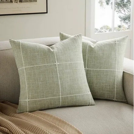 Pillow Embroidery Square Pillowcase for Bedroom