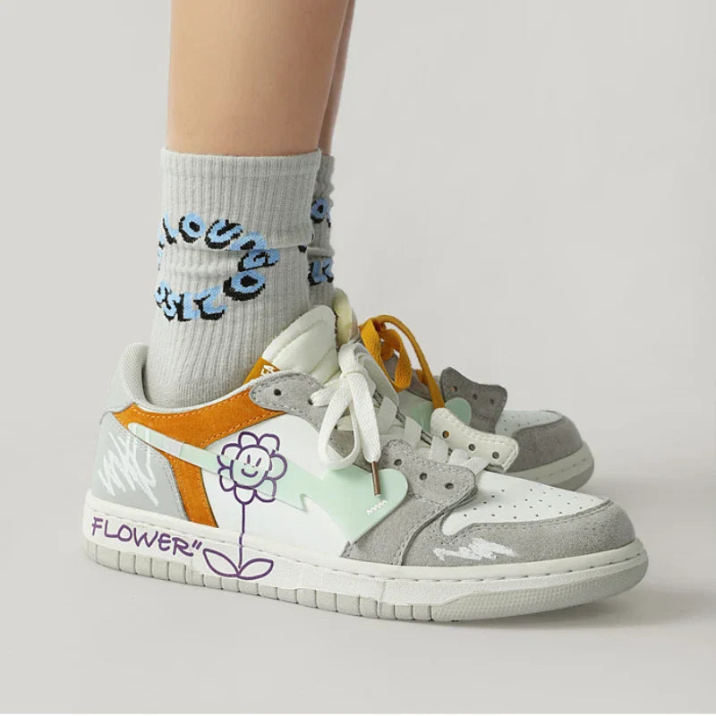 Breathable Hip Hop Punk School Sneakers