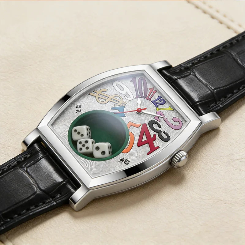 Casino Dice Quartz Watch