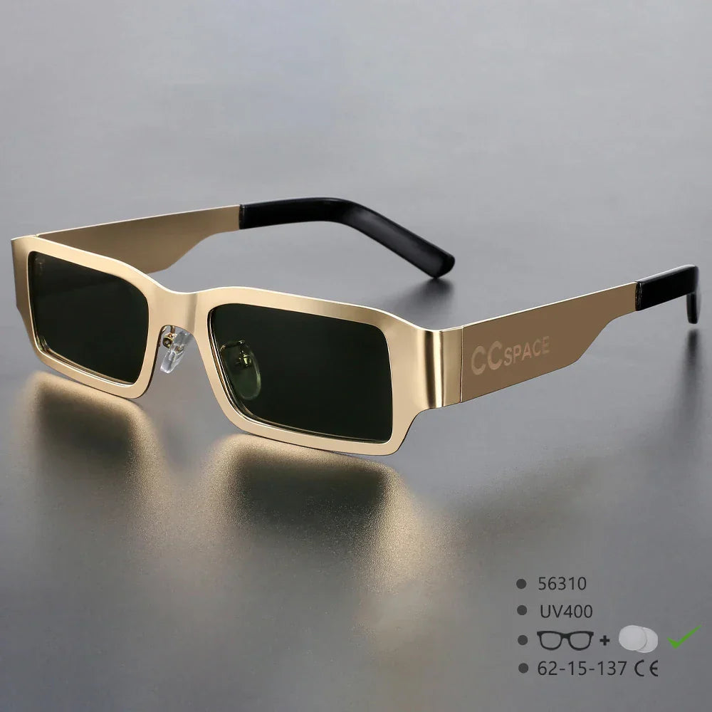 Gafas de sol rectangulares cyberpunk