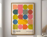 Modernist Geometric Canvas Poster