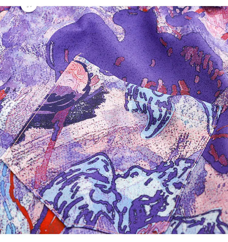 Women Short Sleeve Tie Dye Shirt