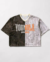 Modern Oversized Mesh T-Shirt