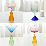 Colorful Cocktail Glass