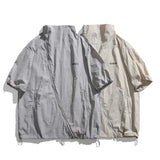 Quick Dry Loose Fit Zipper Shirt