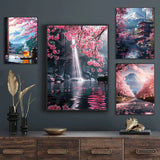 Japanese Cherry Blossoms Poster