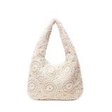 Bolso de Hombro de Patrón Vintage Calado
