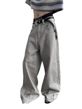 Y2K Ankle-length Baggy Jeans