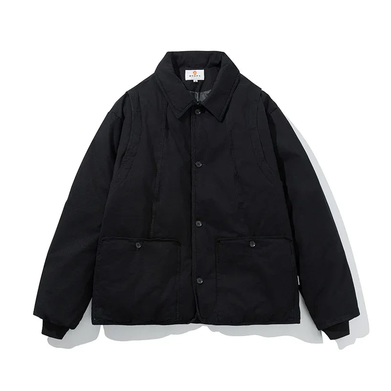 Koreanische Retro Vintage Steppjacke