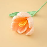 Vintage Tulips Crochet Flowers Handmade