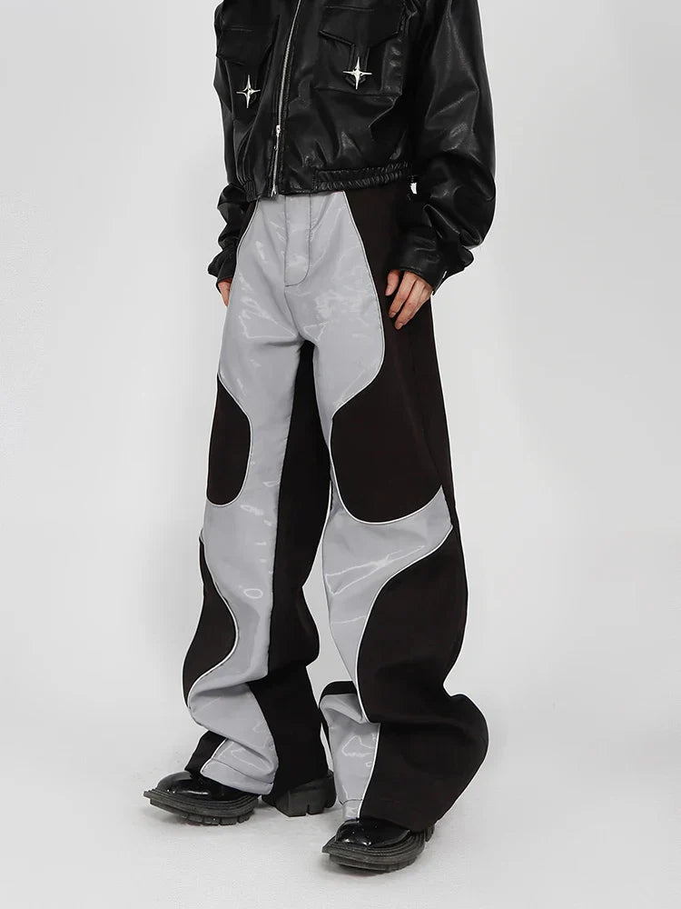 Cyberpunk Wide-leg Jeans