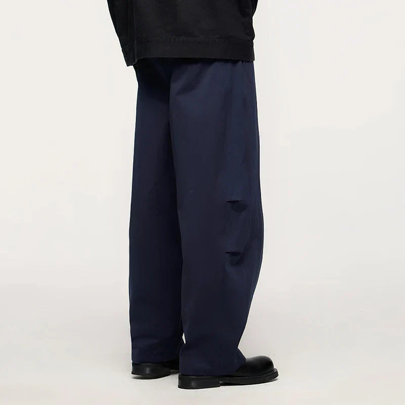 Loose Vintage Split Wide Leg Pants