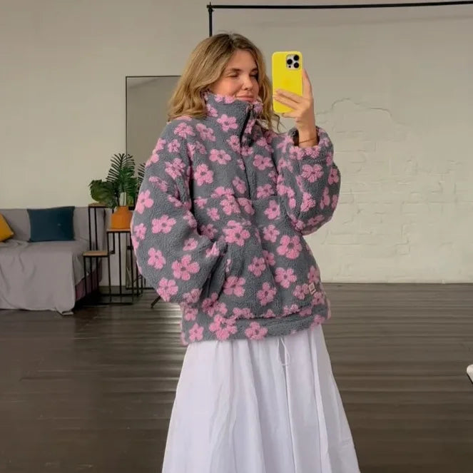 Y2k Lazy Daisy Pullover