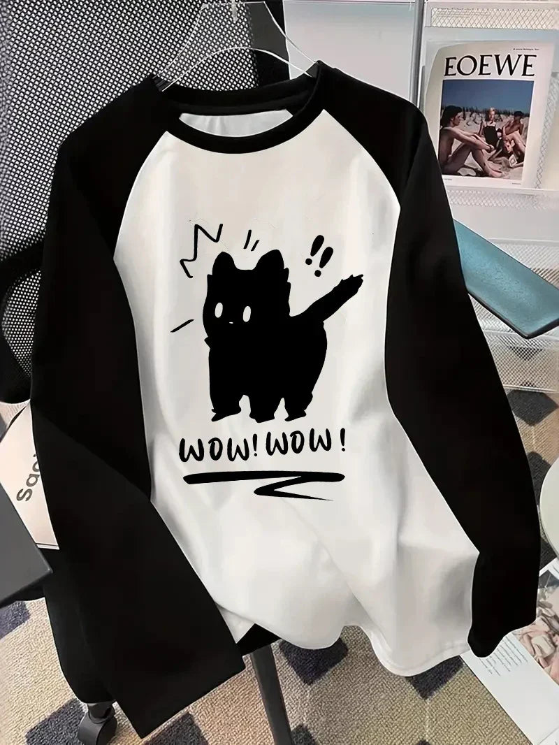 Sudadera del Gato Negro ¡Guau!