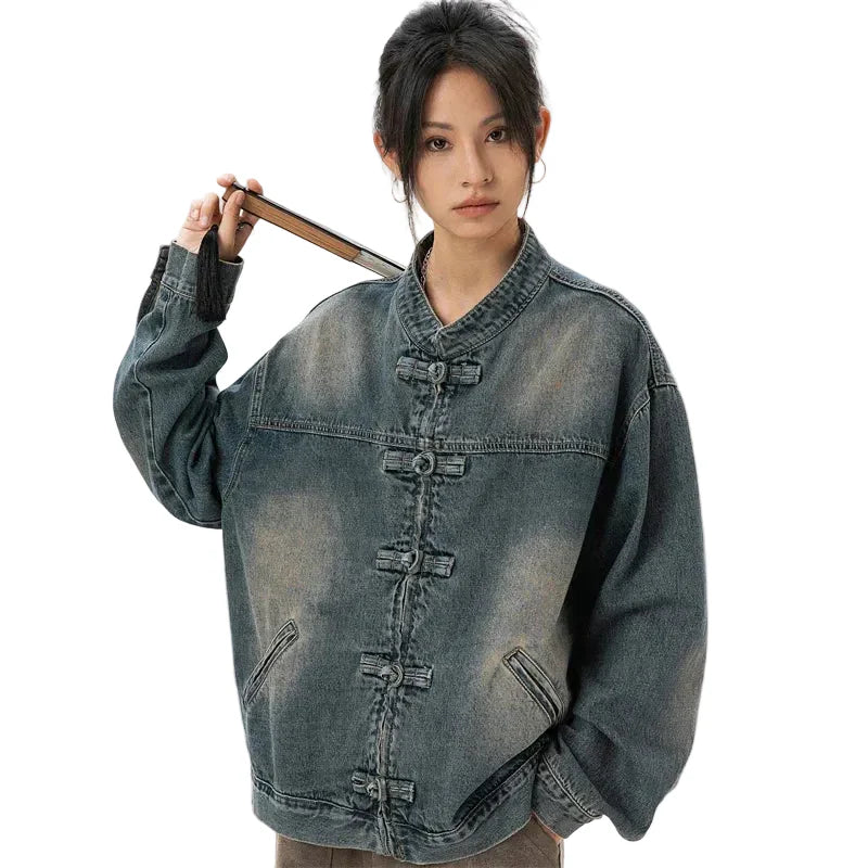 Blue Cotton Cowgirl Denim Jacket